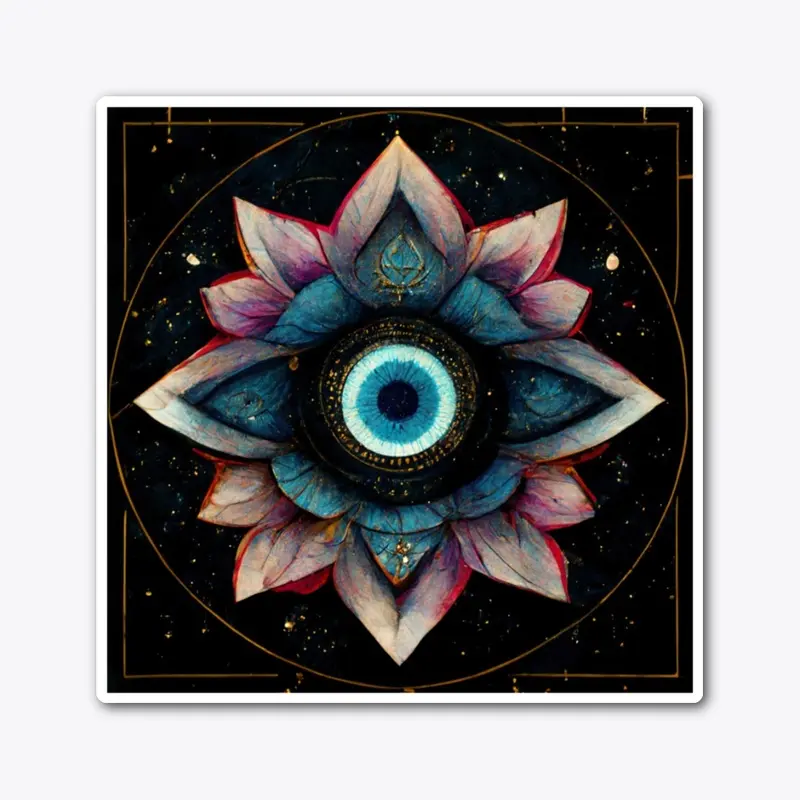 3rd Eye Mandala Artwork 